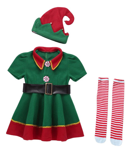 Conjunto De Ropa De Disfraz De Navidad De, Mujeres 130cm