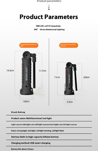 Imán Cob Automático Multifuncional Usb Bl W52 L Bl W51 S Neg