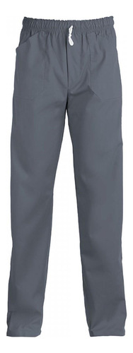 Pantalon Nautico Cintura Elastizada Gris Raton Jl