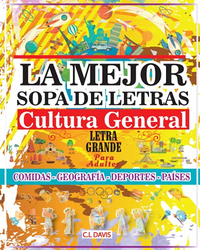 Libro : La Mejor Sopa De Letras Cultura General Letra Grand