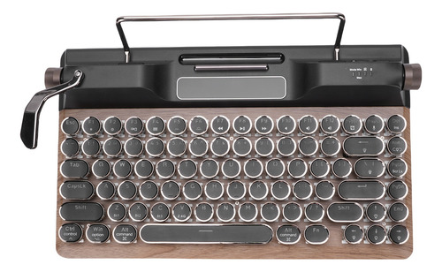 Teclado De Máquina De Escrever Retrô Mechanical 5.0 Teclados