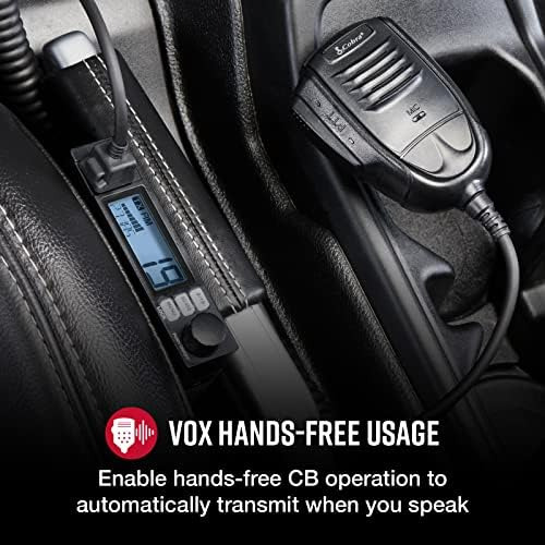 Cobra 19 Mini Recreational Cb Radio - Emergency Radio, Trave