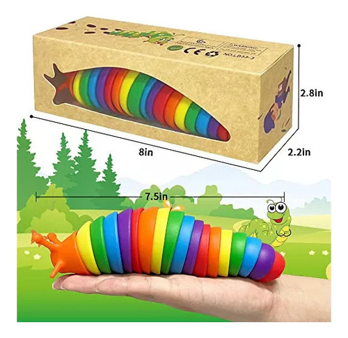 Fidget Slug, Un Juguete Sensorial Para Niños Con Autismo 202
