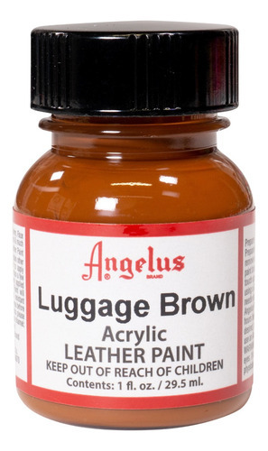 Pintura Acrilica Angelus 1 Oz Color Luggage Brown