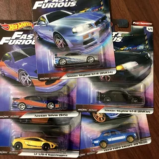 Rapido Y Furioso Fast Furious Hot Wheels Premium Imports 5 A