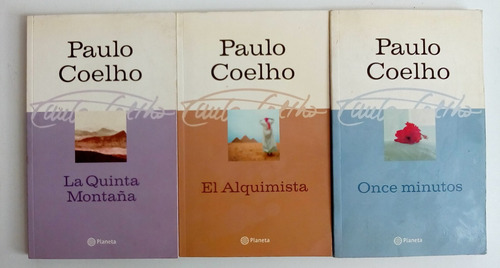 3x10  El Alquimista Once Minutos La 5a Montaña Paulo Coelho