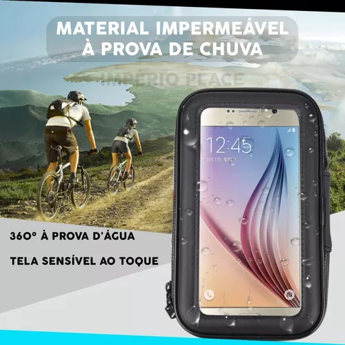 Suporte Celular Moto Bike Bicicleta Universal Articulado 360 A Prova D'agua