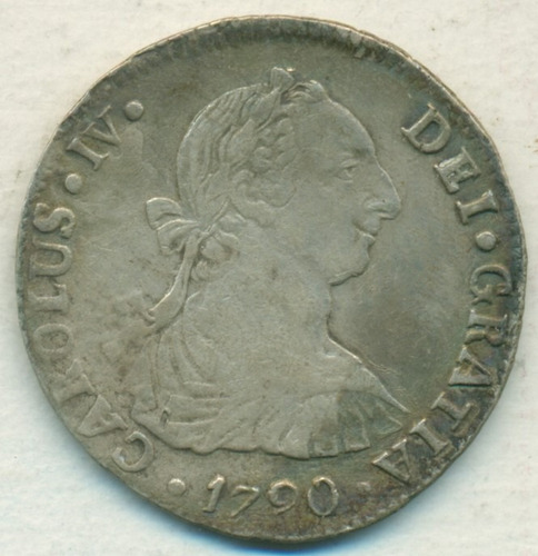 Bolivia Bajo España Potosí Moneda De Plata 1 Real 1780/79 Jr