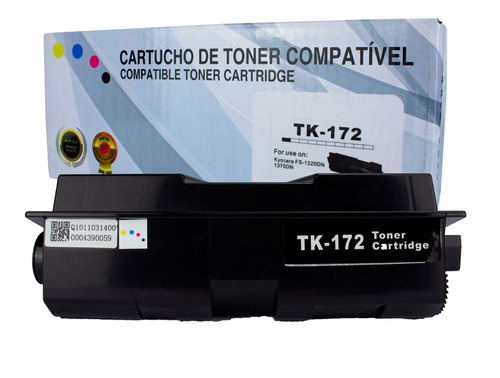 Toner Tk172 Compatível Preto 1,2k Páginas - Pronta Entrega