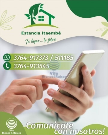 Imagen 6 de 15 de Terreno En Venta - Loteo Estancia Itaembé