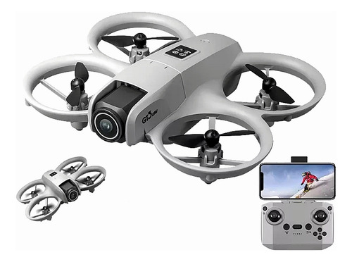 Lançamento 2025 Mini Drone Gt3 V66 D16 Sensor De Obstáculos Cinza