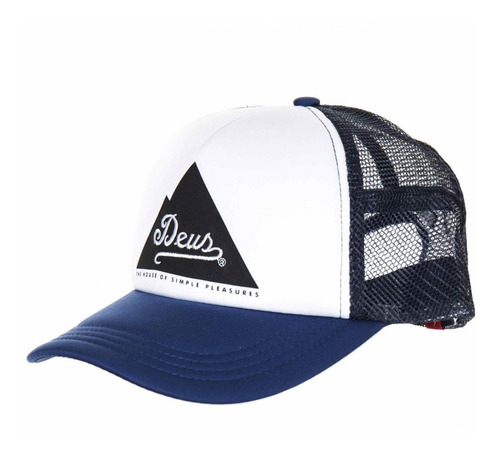 Gorro Cap Deus Peak Trucker Navy - La Isla