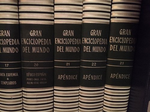 Gran Enciclopedia Del Mundo (23 Tomos)