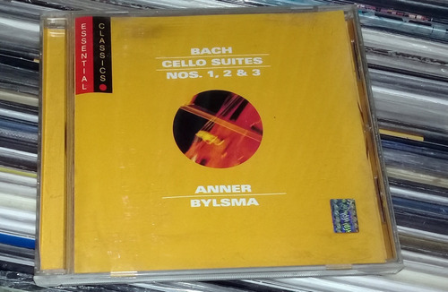 Anner Bylsma Bach Cello Suites 1, 2 & 3 Cd / Kktus 