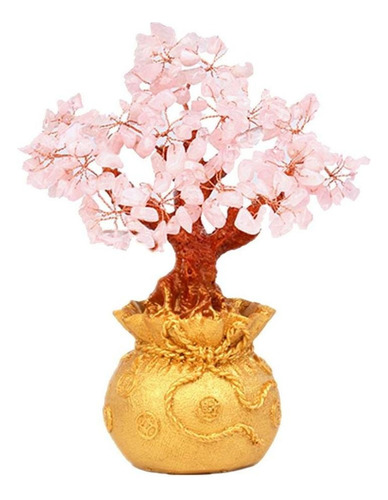 Anriy Feng Shui Trae Suerte Tree Rosado