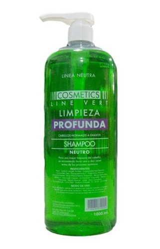 Shampoo Neutro Pre Tratamiento  Cosmetic Line