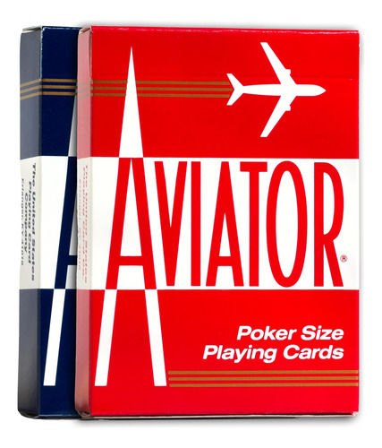 Naipes Aviator, Paquete De 12, Barajas De Cartas Estándar, R