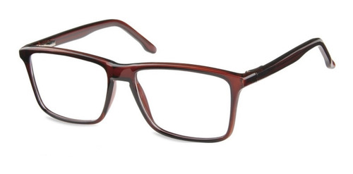 Gafas Montura Marco Rectangular Para Formula En Nylon Cp175