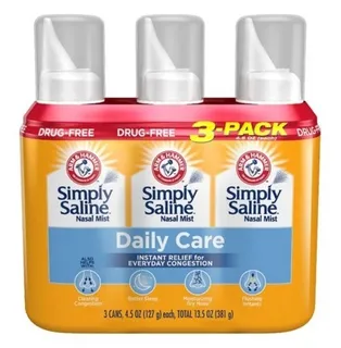 Arm Hammer Solucion Salina Nasal Descongestion Alergiasgripa