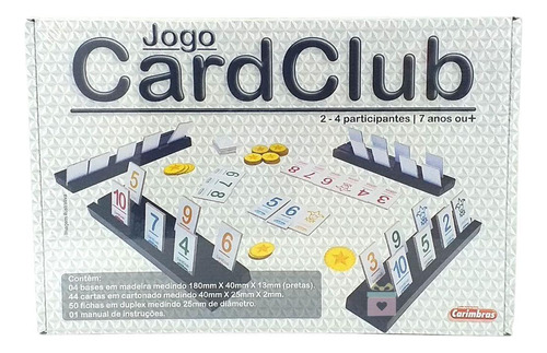 Jogo De Tabuleiro Cardclub  Carimbras