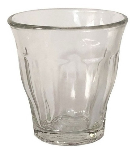 Vaso Facetado De Soda Café Nespresso Jugo Vidrio 100ml X1 Un