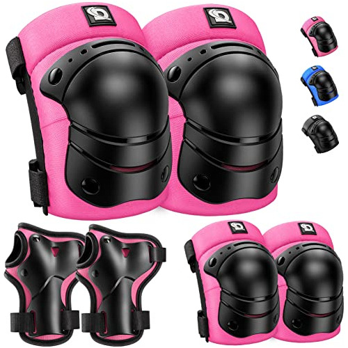 Kids/youth Protective Gear Set Knee Pads Elbow Pads Wri...