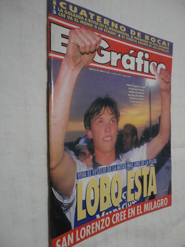 Revista El Gráfico - Lobo Esta- Nº 3950 - Junio 1995