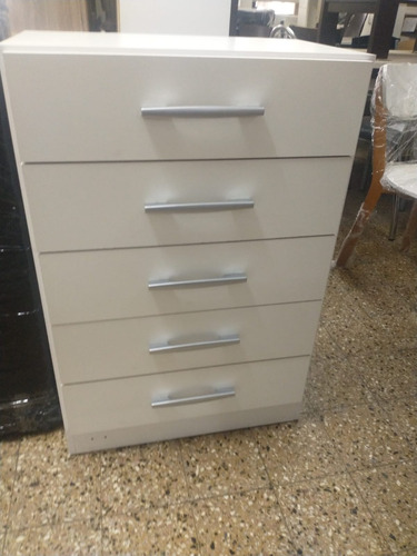 Cajonera Chiffonier 5 Cajones Corred. Metalicas 91 X 61 X 40