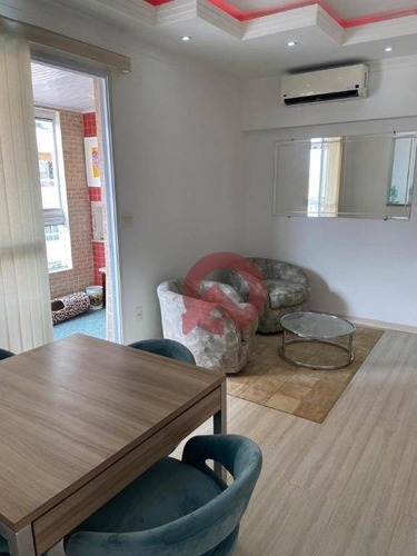 Imagem 11 de 29 de Apartamento Com 1 Dormitório À Venda, 54 M² Por R$ 288.000,00 - Canto Do Forte - Praia Grande/sp - Ap3302