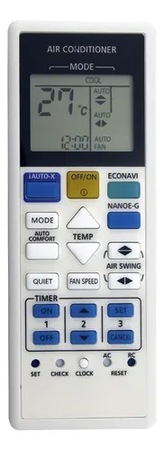 comprar Reemplace El Control Remoto Ac A75c4543 Para Panasonic Inver
