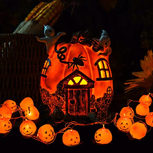 Tzsp Halloween Casa Embrujada Figurita, Casa De Q5jxx