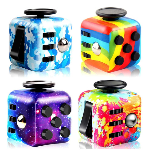 Pack Fidget Cube Fidget Toys, Magic Cube Stress And Ansythy