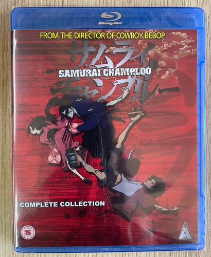Bluray Samurai Champloo - Coleção Completa - Lacrado