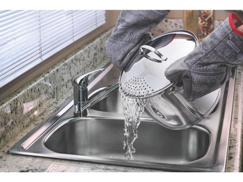 Espagueteira Tramontina Indução Fundo Triplo Allegra 20cm Cor Inox