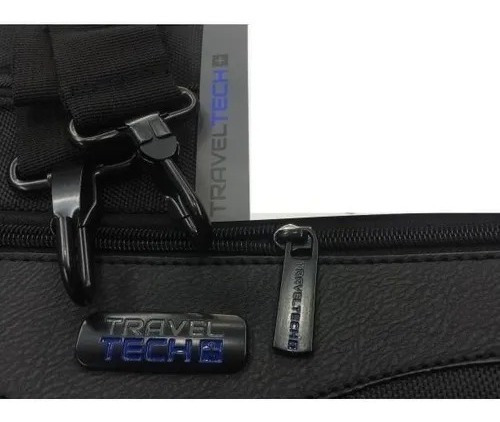 Imagen 3 de 8 de Maletin Portafolio Grande Travel Tech Portanotebook Fuerte