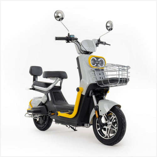 Bicicleta Electrica De Super Lujo Magneto Color Gris