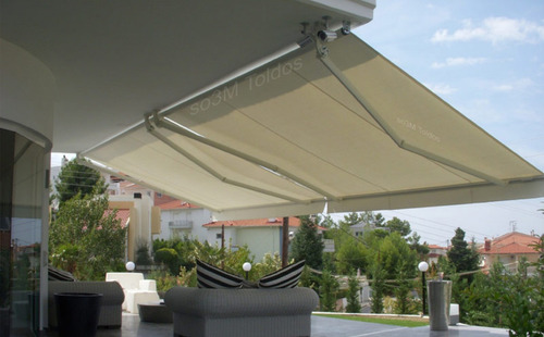 Imagem 2 de 8 de Toldo Articulado Motorizado 4,m Largura X 2,5m Avanço So3m