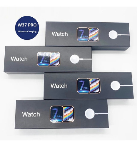 Imagen 5 de 10 de Reloj Inteligente Smart Watch W37 Pro Serie 7 + 1 Correa