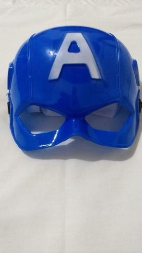 Máscara De Capitán América Para Niño Adulto Disfraz Hallowee