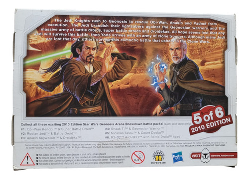 Star Wars Count Dooku & Nicanas Tassu Legacy Coleccion 5de6