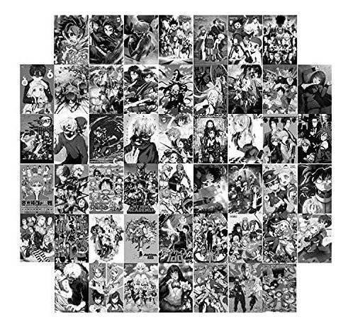 Pòsters 50 Carteles De Anime, Decoración De Anime, Kit De | Cuotas sin  interés