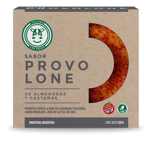 Provoleta Vegana Felices Las Vacas 250gr - Queso Vegano