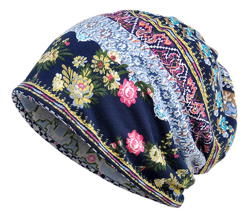 Pañuelo Con Estampado Unisex, Gorro Con Volantes, Cuello Tur