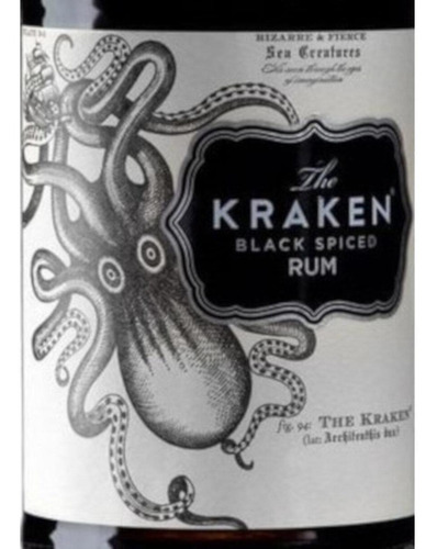 Pack De 2 Ron Kraken Black Spiced 750 Ml