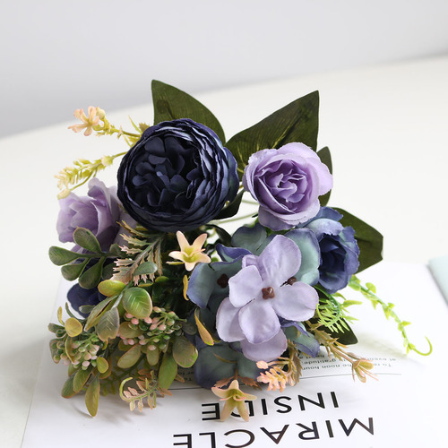 Flores Artificiales Simuladas Para Decoración De Bodas