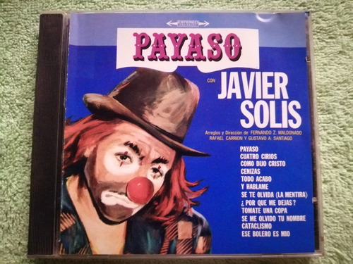Eam Cd Javier Solis Payaso 1965 Su Vigesimo Segundo Album