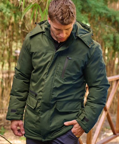 Campera Parka Hombre Impermeable Importada