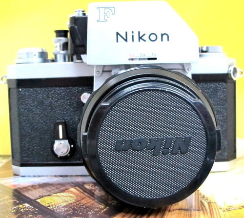 Camera Nikon F Com Lente 50 Mm 1: 1.4 Super Nova