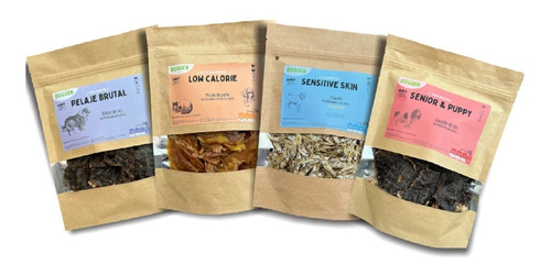 Imagen 3 de 3 de Natural Dog Treats Sensitive Skin(charales Con Cúrcuma)150gr