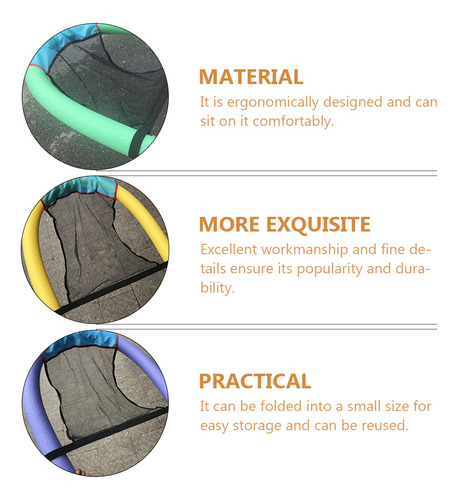 Sillas Flotantes Para Piscina De Agua, 4 Piezas, Piscina Por